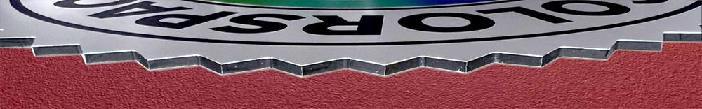 Dallas Printing makes ACM signs, which have aluminum panel faces and a polyethylene core.